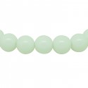 Bracelet Albatre, perles 8 mm