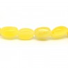 Bracelet ambre olives jaunes