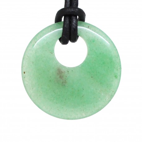 Donuts cercle en Aventurine verte