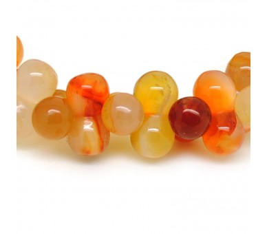 Perles d'amazonite, Bracelet ADN Cornaline