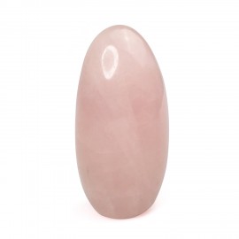 Quartz rose, forme libre, 382g