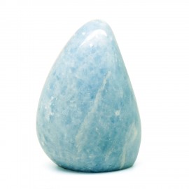 Calcite bleue, forme libre, 930g