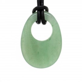 Pendentif Gogo en Pierre, Aventurine verte