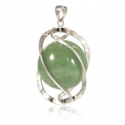 Pendentif spirale aventurine