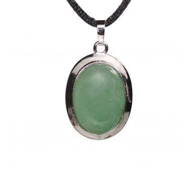 Pendentif ovale d'aventurine