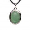 Pendentif ovale d'aventurine