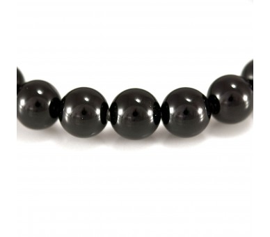 Bracelet perles onyx