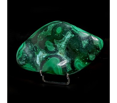 Malachite polie, Congo, 357 grammes.