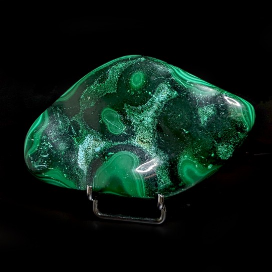 Malachite polie, Congo, 357 grammes.