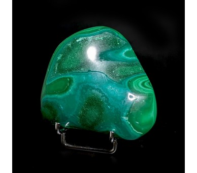 Malachite polie, Congo, 357 grammes.