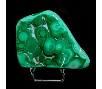 Malachite polie, Congo, 357 grammes.