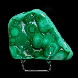 Malachite polie, Congo, 357 grammes.