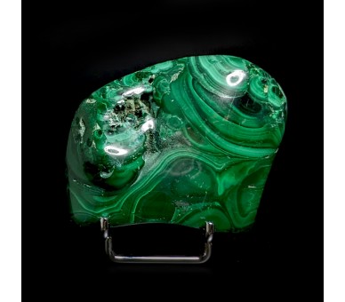 Malachite polie, Congo, 176 grammes.