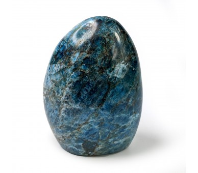 Apatite polie, forme libre, pièce unique, 495 grammes