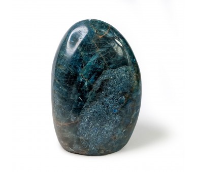 Apatite polie, forme libre, pièce unique, 675 grammes