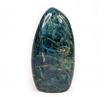 Apatite polie, forme libre, pièce unique, 839 grammes