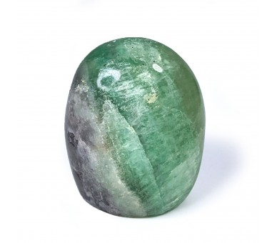 Fluorite polie, forme libre, pièce unique, 597 grammes