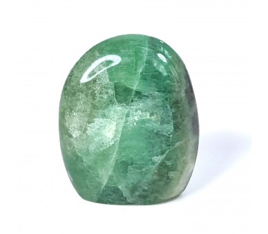 Fluorite polie, forme libre, pièce unique, 597 grammes