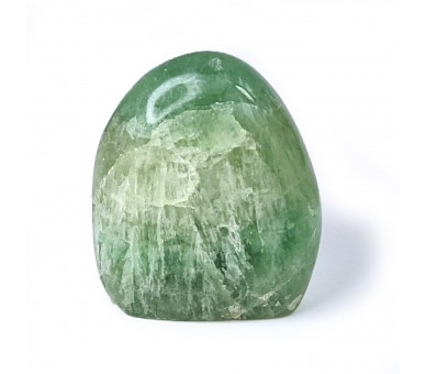 Fluorite polie, forme libre, pièce unique, 277 grammes