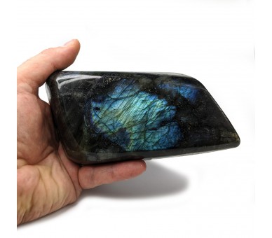 Labradorite polie, forme libre, pièce unique, 1022grammes