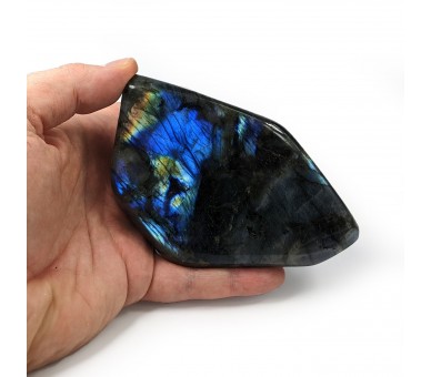 Labradorite polie, forme libre, pièce unique, 567 grammes