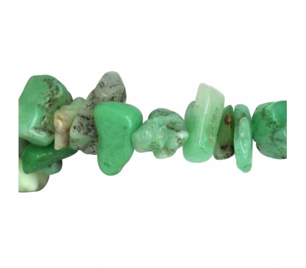 Bracelet Pierre baroque Chrysoprase