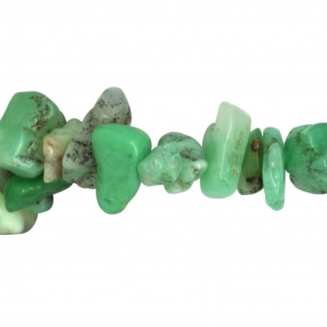 Bracelet Pierre baroque Chrysoprase