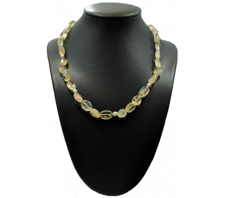 Collier citrine