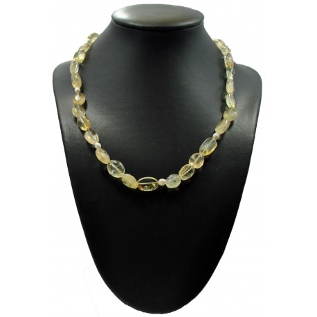 Collier citrine