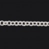 Chaîne argent 70 cm (maille gourmette)