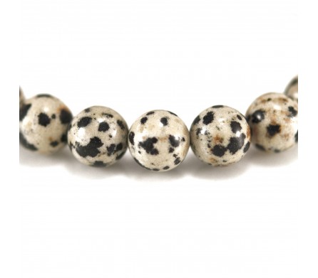 Bracelet jaspe dalmatien