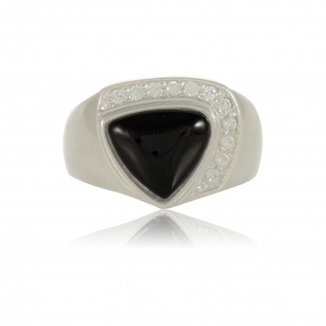 Bague onyx, T54